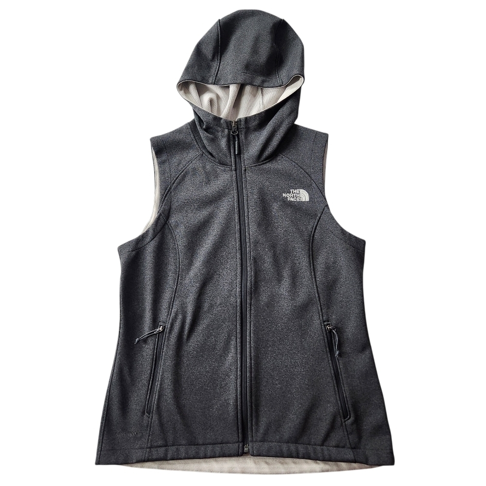 The North Face Windwall Softshell Hooded Vest Sz Small